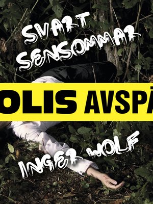cover image of Svart sensommar